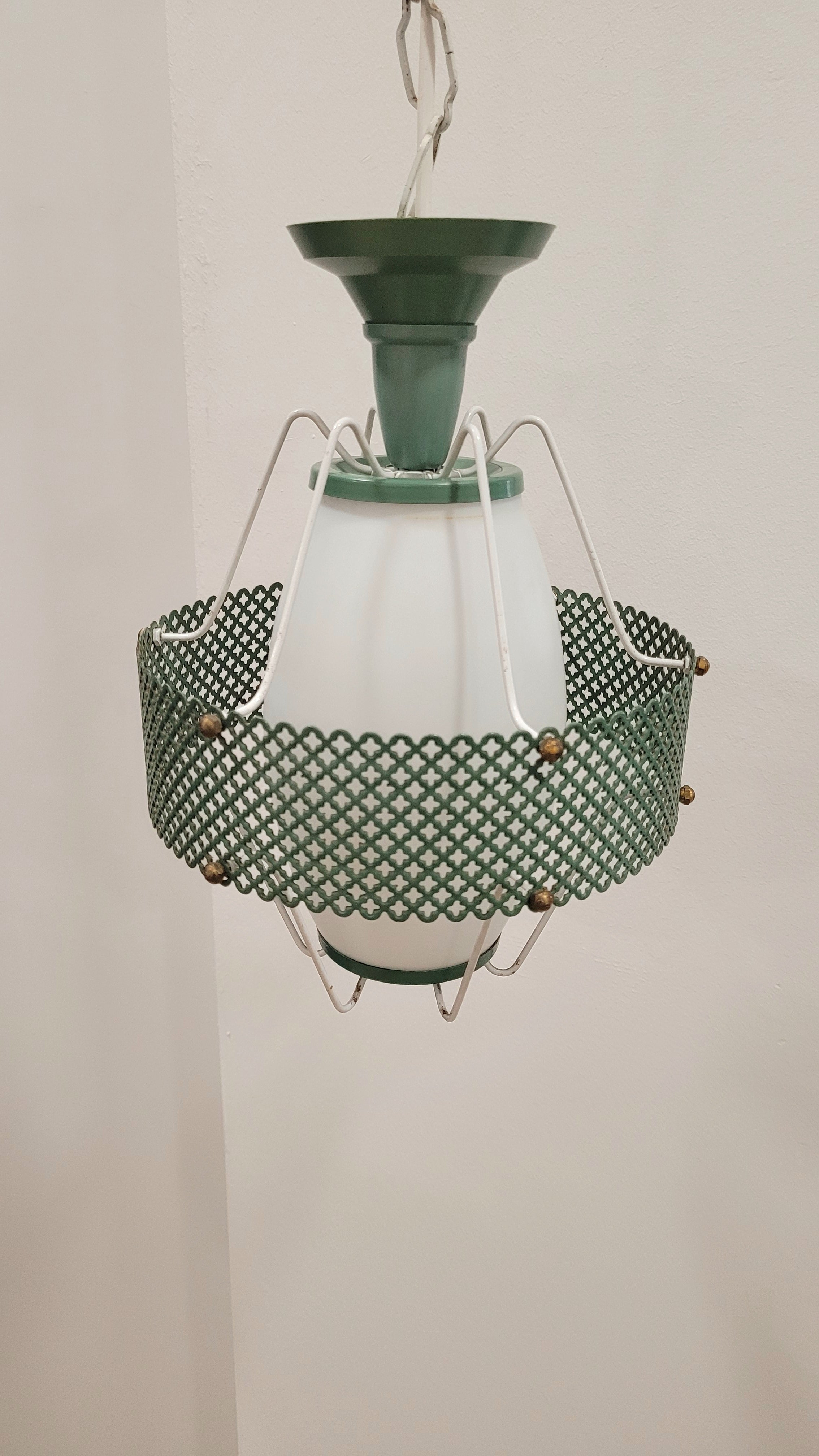 Suspension verte métal