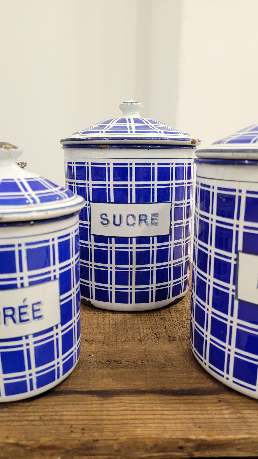 Ensemble pots émaillés