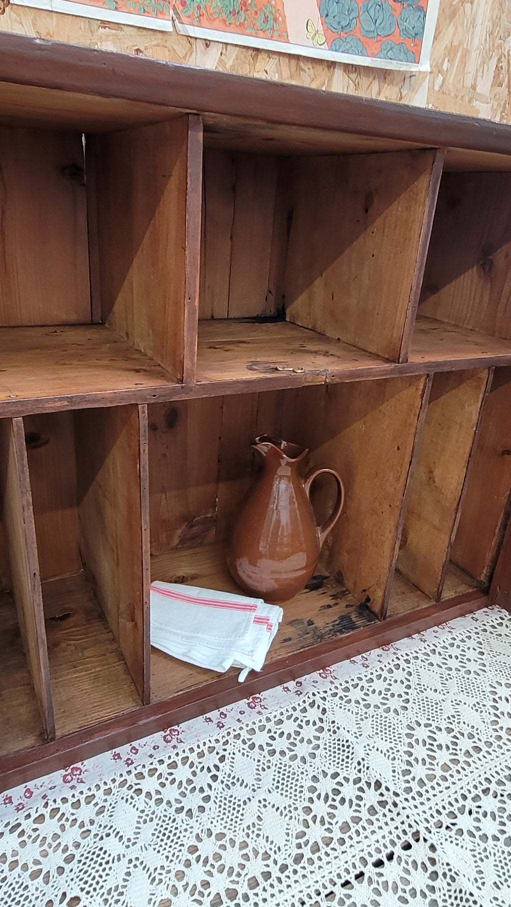 Vitrine Ancienne en Bois