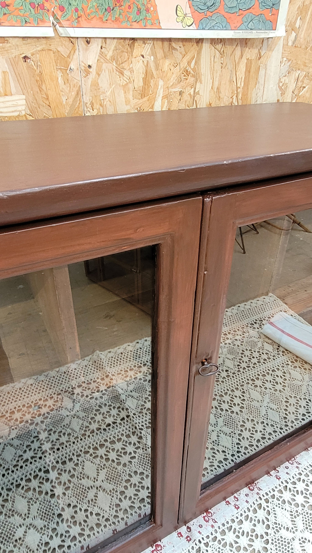 Vitrine Ancienne en Bois