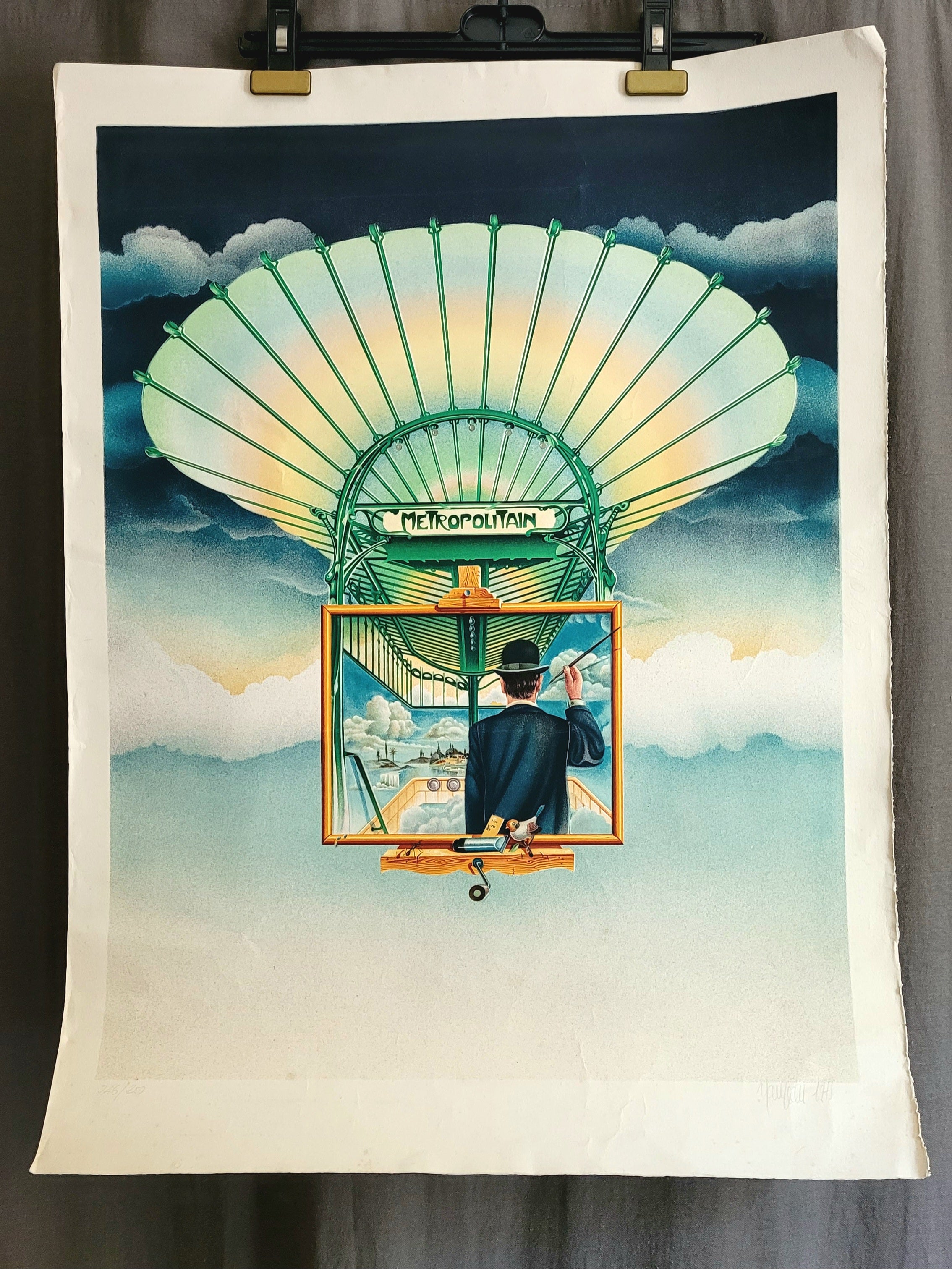 Affiche RATP 1975