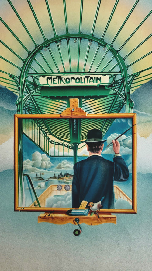 Affiche RATP 1975
