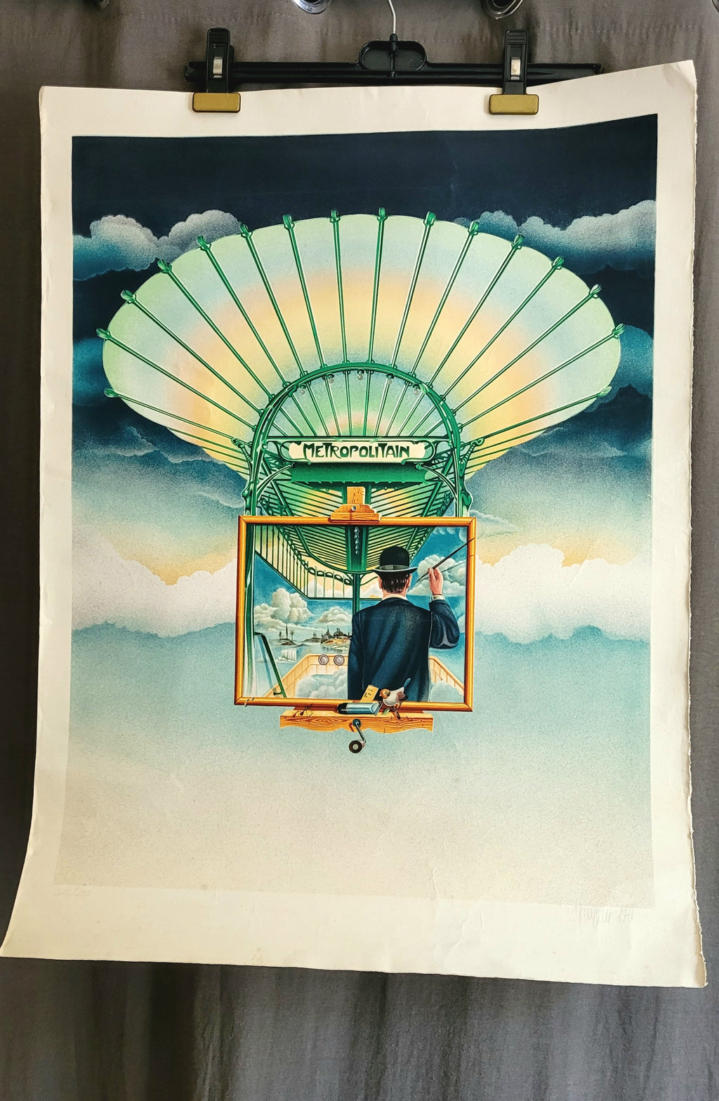 Affiche RATP 1975