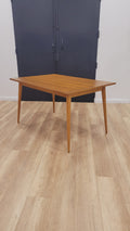 Table Scandinave Placage Chêne – Pièce Unique