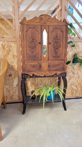 Armoirette Provençale en Bois – Pièce Unique