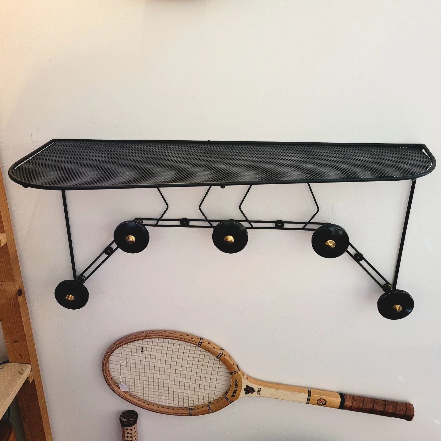 Porte manteau mural années 50